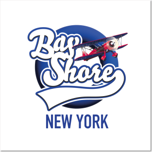 Bay Shore New York Logo Posters and Art
